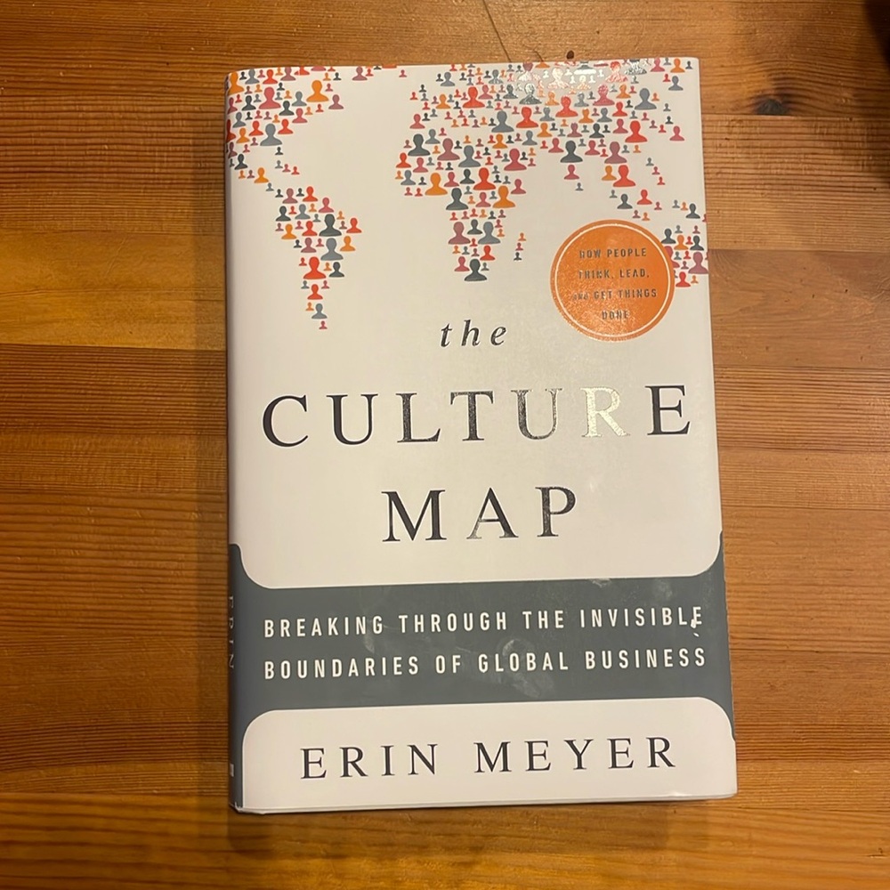 The Culture Map Hardcover Book by Erin Meyer